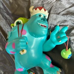 Monsters Inc Disney popcorn bucket Sulley Figure with Mike.